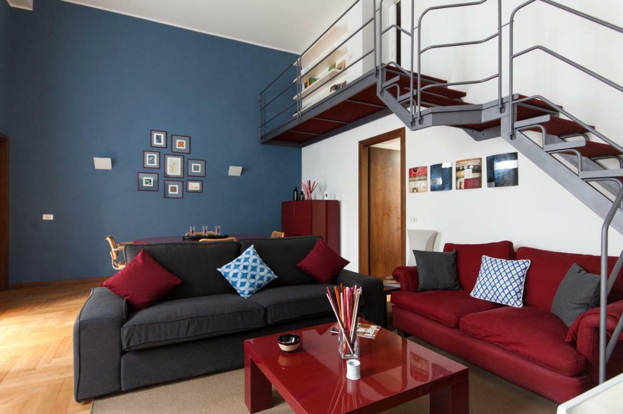 Fancy Blue Duomo Duplex Apartement Milánó Kültér fotó
