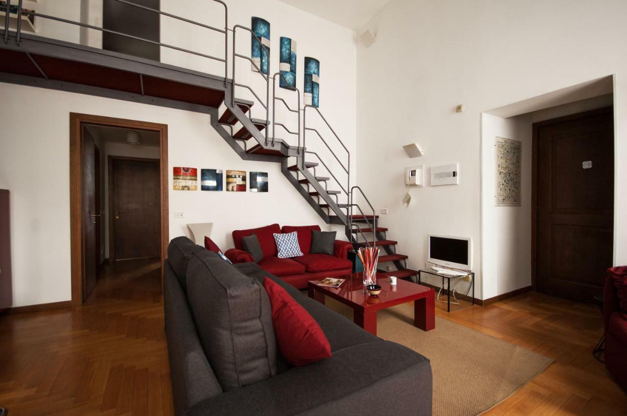 Fancy Blue Duomo Duplex Apartement Milánó Kültér fotó