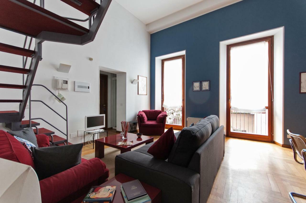 Fancy Blue Duomo Duplex Apartement Milánó Kültér fotó